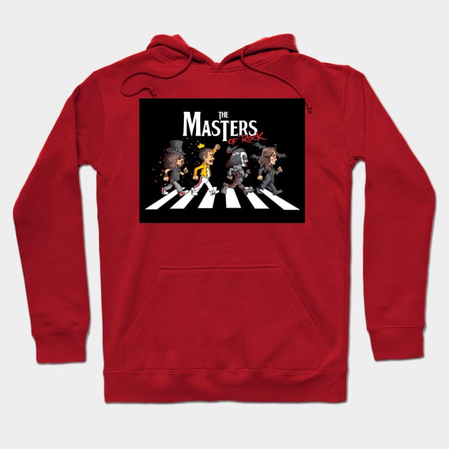 The Masters Of Rock Hoodie by KEMOSABE